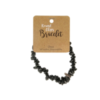 Steengoed Splitarmband onyx 1 Stuks - thumbnail