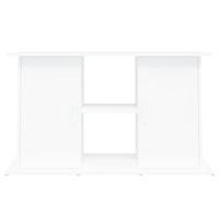 Aquariumstandaard 101x41x58 cm bewerkt hout wit - thumbnail