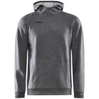 Craft 1910623 Core Soul Hood Sweatshirt M - Dark Grey Melange - S - thumbnail