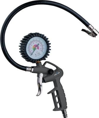 Aerotec Bandenpomppistool m. manometer | niet geijkt, met momentstekker | 1 stuk - 200532 - 200532 Aerotec Bandenpomppistool m. manometer | niet geijkt, met momentstekker | 1 stuk - 200532 - 200532