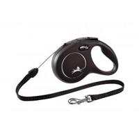 Flexi Producten/ rollijn new classic koord zwart s8 meter tot 12kg - thumbnail
