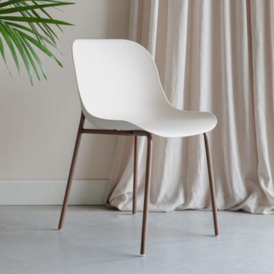 ZILT Eetkamerstoel 'Pascal' kleur Beige ZILT Eetkamerstoel 'Pascal' kleur Beige