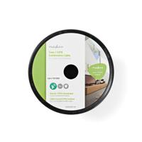 Nedis IEC CAT6 Combikabel | RG59 | Eca | 10 m | Wit | 1 stuks - CSGR4500WT100 CSGR4500WT100 - thumbnail