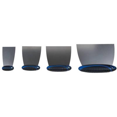 KS Tools 144.0632 Roestvrijstalen spatel met korte handgreep, 75 mm