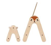 Mamatoyz houten tekentafel naturel vos - thumbnail