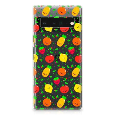 Google Pixel 6 Pro | Siliconen Case | Fruits Google Pixel 6 Pro | Siliconen Case | Fruits