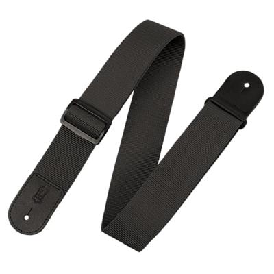 Levys Leathers M8POLY-BLK eenvoudige gitaarband zwart