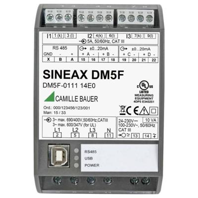 Camille Bauer SINEAX DM5F Netwerkanalyser