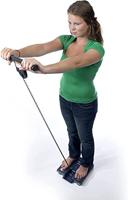 Omron BF511 Elektronische weegschaal Vierkant Blauw - thumbnail