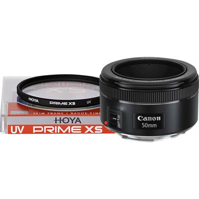 Canon EF 50mm f/1.8 STM + UV-filter Canon EF 50mm f/1.8 STM + UV-filter