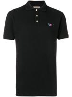 Maison Kitsuné tricolor fox polo shirt - Black - thumbnail