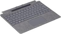 Microsoft Keyboard voor Surface Pro 8/9/X, Platinum, gebundeld met Slim Pen 2, grijs, DUITSE QWERTZ-indeling - thumbnail