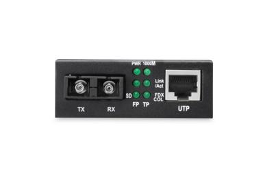 Digitus DN-82121-1 Netwerk mediaconverter LAN, SC Duplex 1 GBit/s