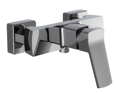 Schutte STILO ééngreepsmengkraan douche | chroom
 34840