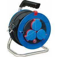 Brennenstuhl 15m H05RR-F 3G1,5 3AC outlet(s) 15m Zwart, Blauw, Rood power uitbreiding - thumbnail