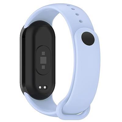 Siliconen bandje - Lichtblauw - Xiaomi Smart Band 8 & 9 Siliconen bandje - Lichtblauw - Xiaomi Smart Band 8 & 9