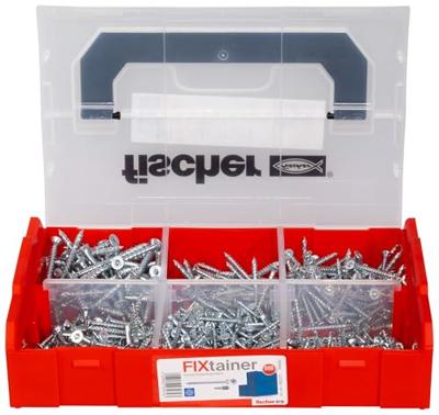 Fischer 562273 FixTainer PowerFast II TX VG Spaanplaatschroeven assortiment Staal Galvanisch verzinkt 1 set(s) Fischer 562273 FixTainer PowerFast II TX VG Spaanplaatschroeven assortiment Staal Galvanisch verzinkt 1 set(s)