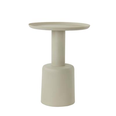 Light & Living Bijzettafel 'Milaki' 39cm, kleur Beige