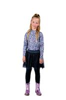B.Nosy winter jurk meisjes - multi - Dina - mesh rok - thumbnail