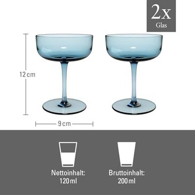 LIKE BY VILLEROY & BOCH - Like Ice - Champagnecoupe 0,19l set/2