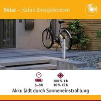 Paulmann 94252 Soley Staande lamp op zonne-energie met bewegingsmelder Energielabel: A (A - G) 1.22 W Warmwit Antraciet - thumbnail