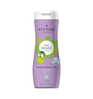 Attitude Little leaves™ - shampoo & duschgel - vanilla & pear - 473ml