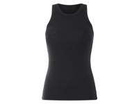 esmara Geribd dames hemd (Zwart, L (44/46)) - thumbnail