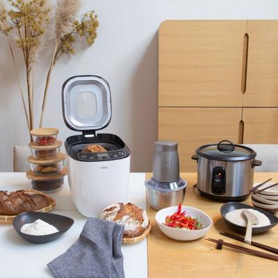 Broodbakmachine - LIVOO - DOP218 - 550W - 12 programma's - Uitneembare aluminium kom - LCD-scherm - 3 accessoires inbegrepen