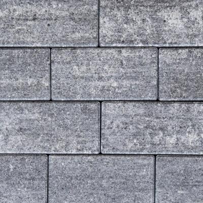 Minimaal 75 afname! Sierbetonklinker drive 21x10,5x8 cm Daily grijs/zwart bestrating tegel Gardenlux - Gardenlux