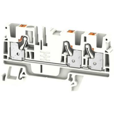 Weidmüller 2051370000 Doorgangsklem 6.10 mm Spanveer Wit 50 stuk(s) Piece