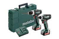 Metabo PowerMaxx BS 12 + PowerMaxx SSD 12 | 12V | LiHD Accu boor-/schroefmachine & slagschroevendraaier set - 685166000 - thumbnail