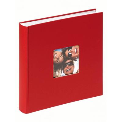 walther+ design FA208R Fotoalbum (b x h) 30 cm x 30 cm Rood 100 bladzijden walther+ design FA208R Fotoalbum (b x h) 30 cm x 30 cm Rood 100 bladzijden