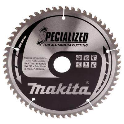 Makita Zaagb alu 210X30X2,4 60T 0g - B-12435 Makita Zaagb alu 210X30X2,4 60T 0g - B-12435