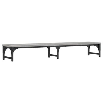 VidaXL Monitorstandaard 105x23x15,5 cm bewerkt hout grijs sonoma VidaXL Monitorstandaard 105x23x15,5 cm bewerkt hout grijs sonoma