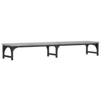 VidaXL Monitorstandaard 105x23x15,5 cm bewerkt hout grijs sonoma - thumbnail