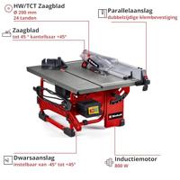 Einhell TC-TS 8 I Tafelcirkelzaag 200 mm 230 V - thumbnail