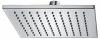 Luxe messing Regendouche vierkant 200 x 8mm chroom - thumbnail