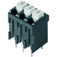 Weidmüller 1825800000 Veerkrachtklemblok 1.5 mm² Aantal polen 3 Zwart 46 stuk(s) - thumbnail