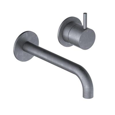 Hotbath Cobber Wastafelkraan inbouw - 18 cm uitloop - verouderd ijzer CB105EXT18AI HBCB105