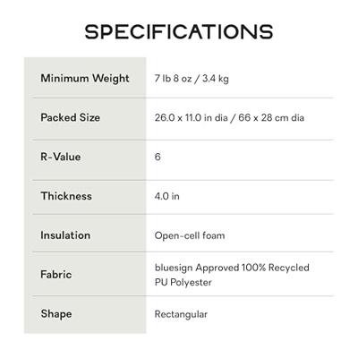 Nemo Roamer Double Slaapmat 198 x 132 Nemo Roamer Double Slaapmat 198 x 132