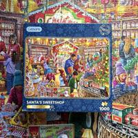 Santa's Sweetshop Puzzel 1000 Stukjes - thumbnail