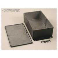 Hammond Electronics 1590WR1FBK Universele behuizing 192 x 111 x 61 Aluminium Zwart 1 stuk(s) - thumbnail