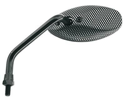 Coming Soon Spiegel mirrors left, universal carbon, oval