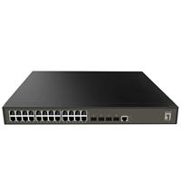 LevelOne GEL-2871 28-Port L2 Plus Managed Gigabit Switch, 24 x Gigabit RJ45, 4 x Gigabit SFP - thumbnail