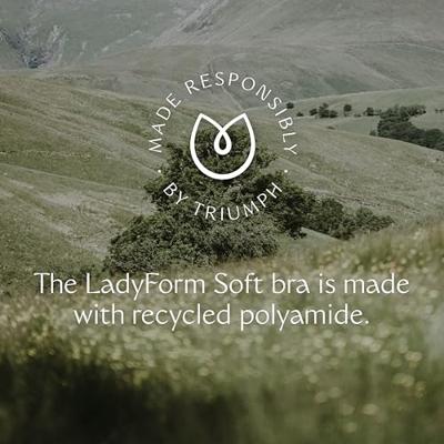 BH Ladyform Soft W X - Minimizer Bh - Bh voor kleinere borsten - Zwart - Stevige bh