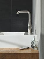 GROHE Essence new Wastafelkraan Opbouw - uitloop 12.7cm - L-size - waste - supersteel 32628dc1 - thumbnail