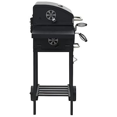 Houtskoolbarbecue met onderplank zwart Houtskoolbarbecue met onderplank zwart