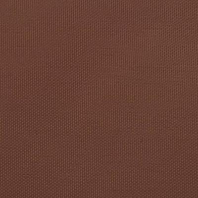 Zonnescherm vierkant 5x5 m oxford stof terraccota