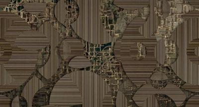 Muance Muance Fotobehang Bamboo gold - MU14076