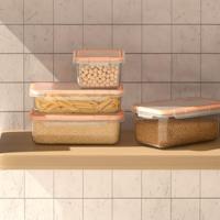 Voedselopslagcontainer Valira 6090/50 Hermetisch Transparant Plastic 750 ml - thumbnail